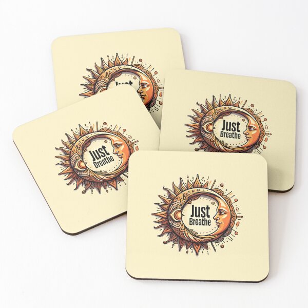 Item preview, Breathe Deeply Just Breathe  designed and sold by LaughLine Design.