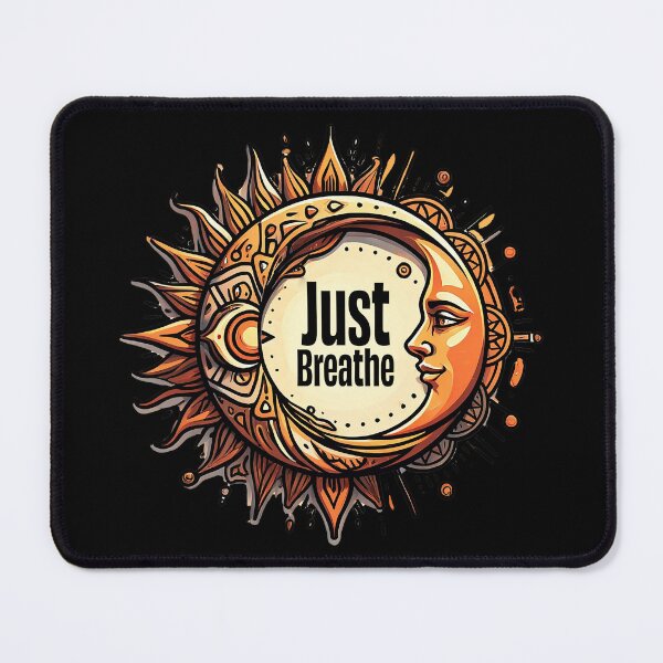 Item preview, Breathe Deeply Just Breathe designed and sold by LaughLine Design.