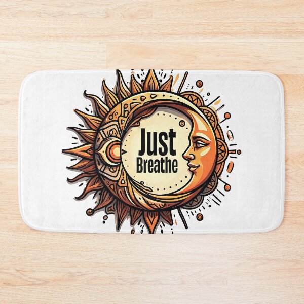 Item preview, Respira profundamente, solo respira. designed and sold by LaughLine Design.