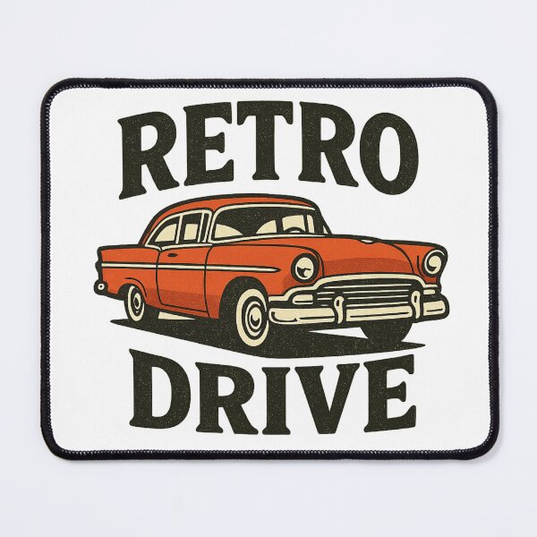 Item preview, Retro Drive Car designed and sold by JakeT84.