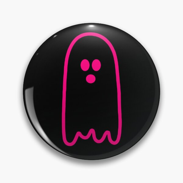 Item preview, hot pink ghost - pink halloween designed and sold by Aesthetic Crew.
