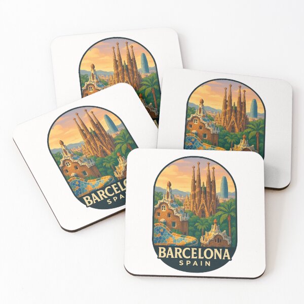 Item preview, Gaudí Architecture and Cityscape Barcelona Spain designed and sold by Places On Earth.
