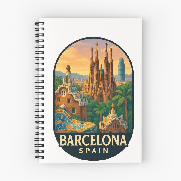 Item preview, Gaudí Architecture and Cityscape Barcelona Spain designed and sold by Places On Earth.