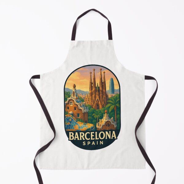 Item preview, Gaudí Architecture and Cityscape Barcelona Spain designed and sold by Places On Earth.