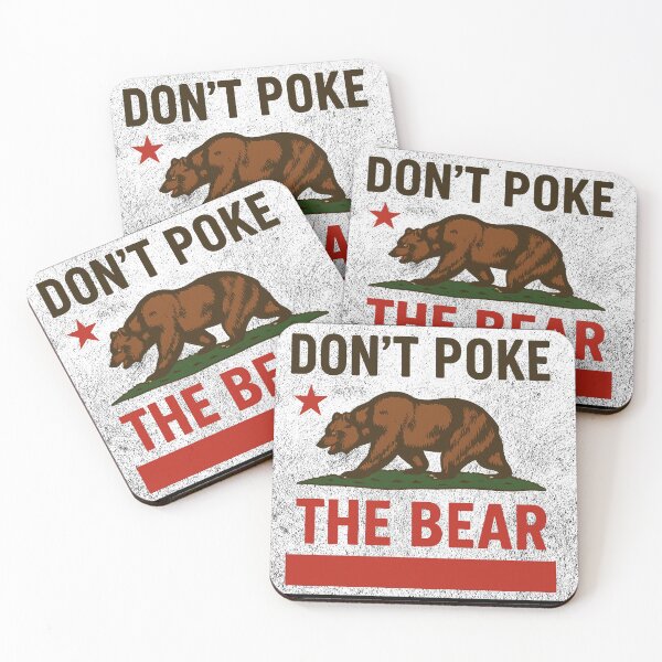 Item preview, Don’t Poke The Bear California Republic designed and sold by NightWisdom.
