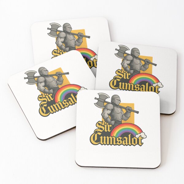 Item preview, Sir Cumsalot Funny Medieval Pun Knight designed and sold by Places On Earth.