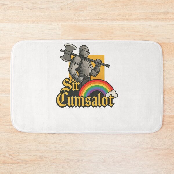 Item preview, Sir Cumsalot Funny Medieval Pun Knight designed and sold by Places On Earth.
