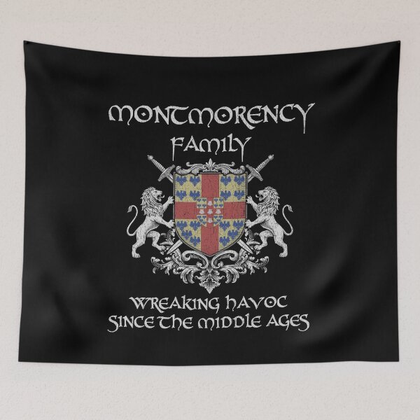 Item preview, Montmorency-Laval-la Faigne-Montigny Family Crest – Medieval Heritage Emblem for Ancestry Lovers & Vintage Style Fans designed and sold by 9X FR.