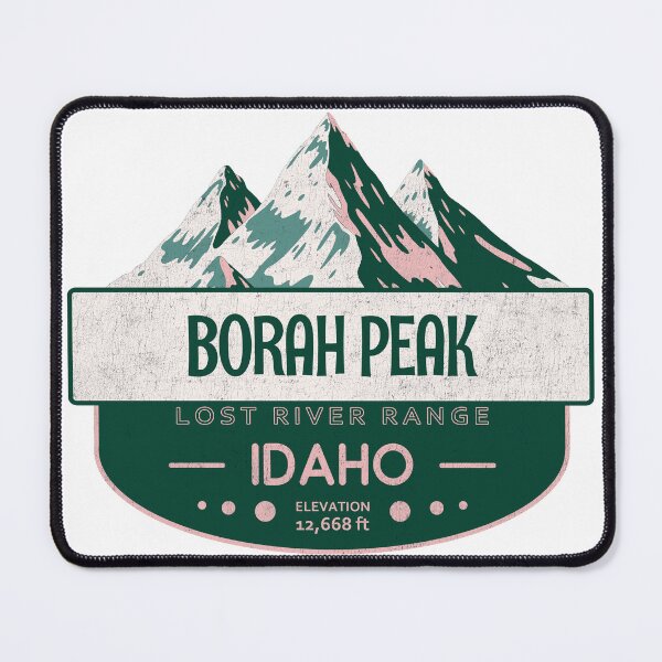 Item preview, Borah Peak, Lost River Range, Idaho, Mountain Design designed and sold by Wanderful-roads.