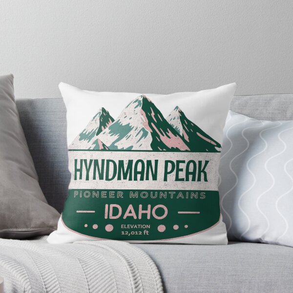 Item preview, Hyndman Peak, Pioneer Mountains, Idaho, Mountain Design designed and sold by Wanderful-roads.