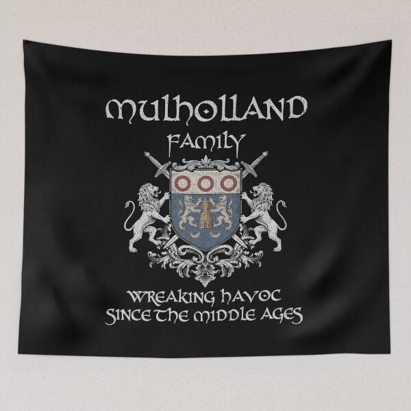 Item preview, Mulholland Family Crest – Medieval Heritage Emblem for Ancestry Lovers & Vintage Style Fans designed and sold by 9X FR.
