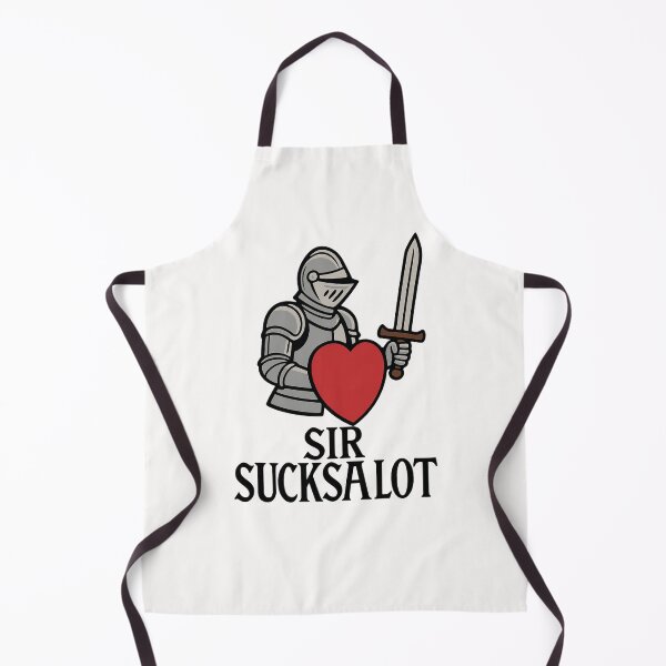 Item preview, Sir Sucksalot Funny Gay Knight with Heart designed and sold by Places On Earth.