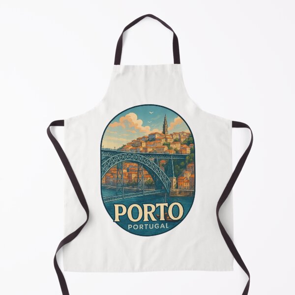 Item preview, Dom Luís I Bridge and Historic Porto Portugal designed and sold by Places On Earth.