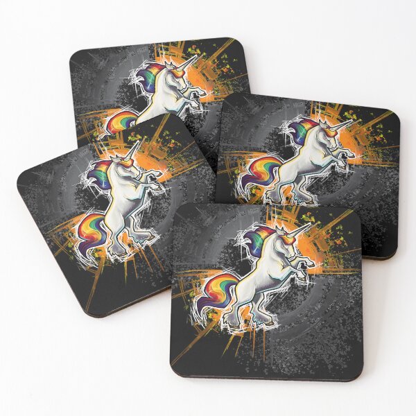Aperçu de l'œuvre Licorne Death Metal créée et vendue par Daniel-Detonat.
