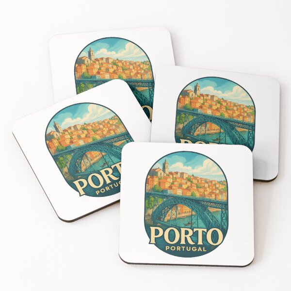 Item preview, Sunset Over Porto and Dom Luís I Bridge Portugal designed and sold by Places On Earth.