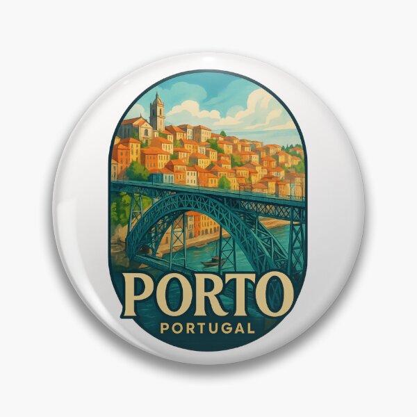 Item preview, Sunset Over Porto and Dom Luís I Bridge Portugal designed and sold by Places On Earth.
