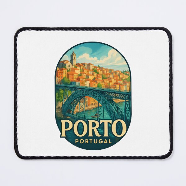 Item preview, Sunset Over Porto and Dom Luís I Bridge Portugal designed and sold by Places On Earth.