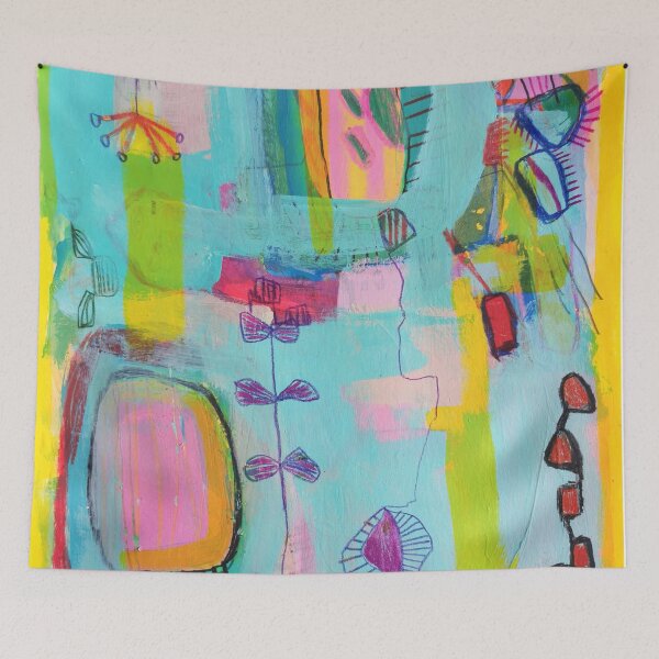 Item preview, Bright Modern Abstract Art designed and sold by EvelynLaStarza.
