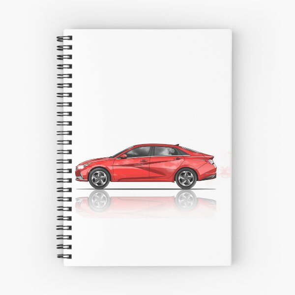 Item preview, Hyundai Elantra red designed and sold by sketchjuny.