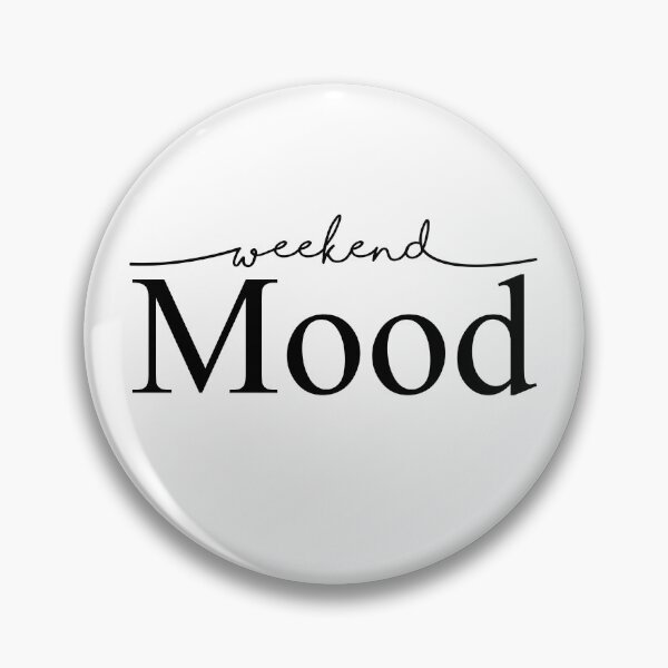 Item preview, Weekend Mood – Minimalist Typography Design designed and sold by The secret storage room.