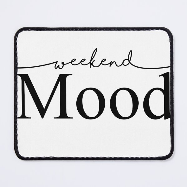 Item preview, Weekend Mood – Minimalist Typography Design designed and sold by The secret storage room.