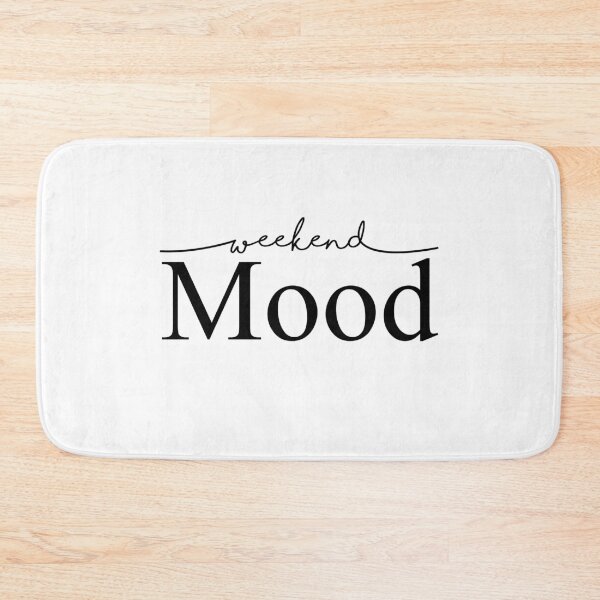 Item preview, Weekend Mood – Minimalist Typography Design designed and sold by The secret storage room.