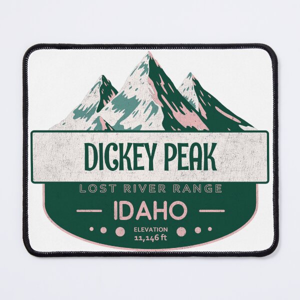 Item preview, Dickey Peak, Lost River Range, Idaho, Mountain Design designed and sold by Wanderful-roads.