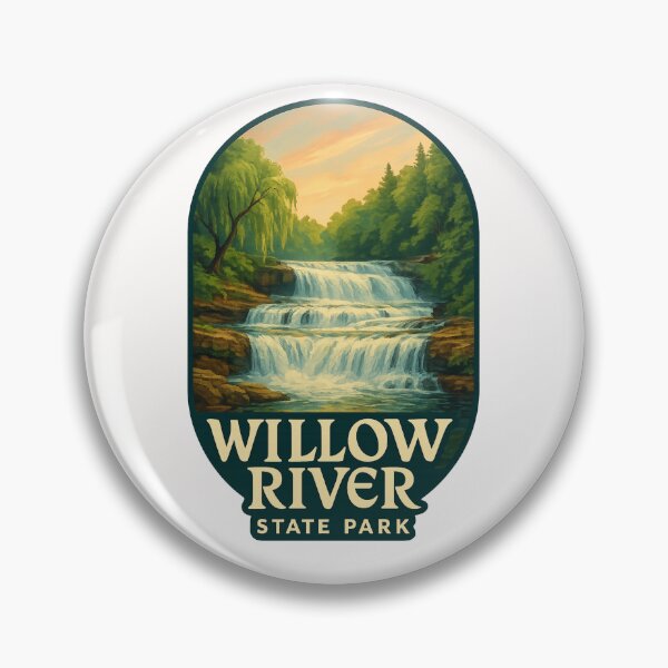 Item preview, Sunset over Willow Falls Willow River State Park designed and sold by Places On Earth.