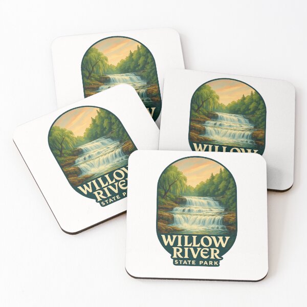 Item preview, Sunset over Willow Falls Willow River State Park designed and sold by Places On Earth.
