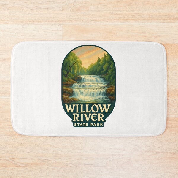 Item preview, Sunset over Willow Falls Willow River State Park designed and sold by Places On Earth.