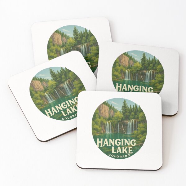 Item preview, Hanging Lake and Cliffs in Glenwood Springs Colorado designed and sold by Places On Earth.