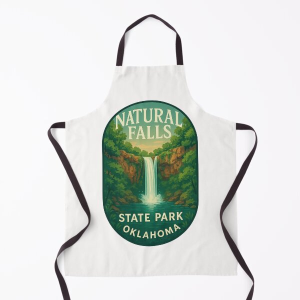Item preview, Cascading Falls at Natural Falls State Park Oklahoma designed and sold by Places On Earth.