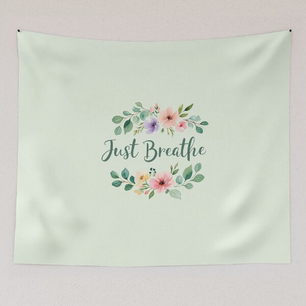 Item preview, Breathe Deeply Just Breathe  designed and sold by LaughLine Design.