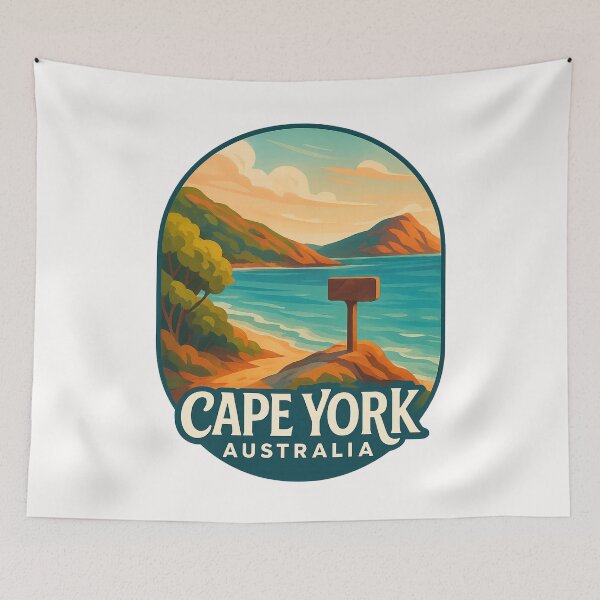 Item preview, Cape York Northernmost Point Queensland Australia designed and sold by Places On Earth.