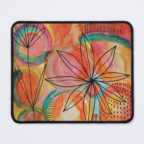 Item preview, Abstract Flowers designed and sold by EvelynLaStarza.