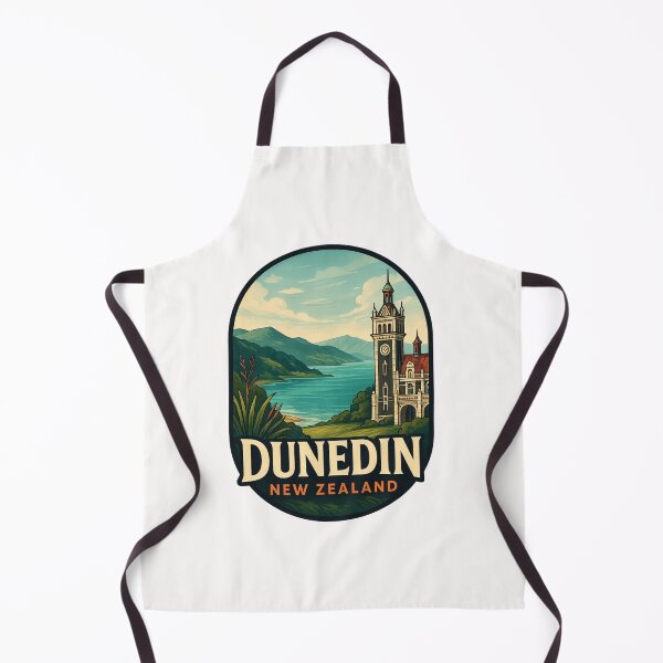 Item preview, Dunedin Railway Station and Otago Peninsula New Zealand designed and sold by Places On Earth.