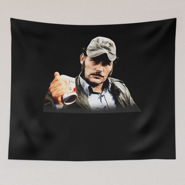 Item preview, J.a.w.s Quint Vs Can Meme Captain Quint designed and sold by ElmerRussel.