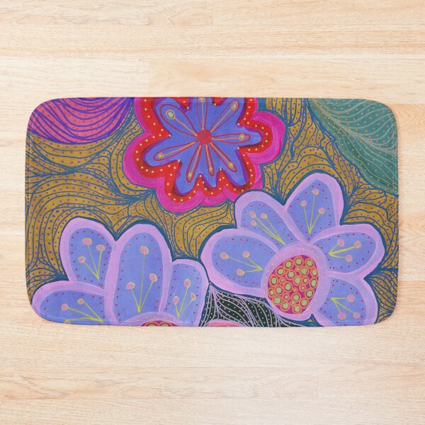 Item preview, Maximalist Floral Jaipur inspired  designed and sold by EvelynLaStarza.