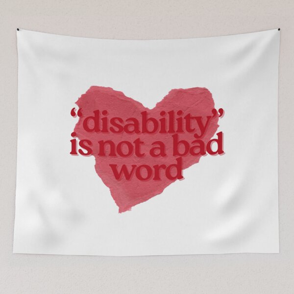 Item preview, Disability Is Not a Bad Word designed and sold by ptrcj.