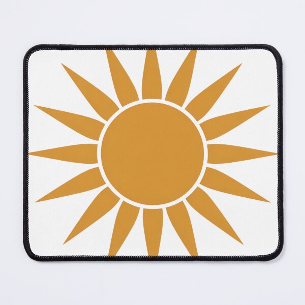 Item preview, Stylized Minimalist Sun Symbol T-Shirt designed and sold by ArtByYunus.