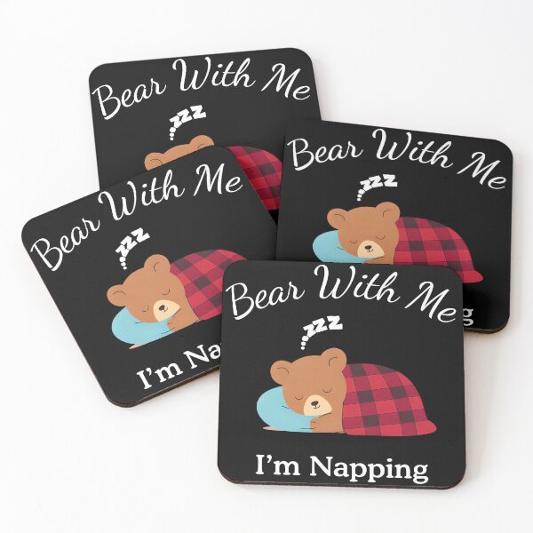 Item preview, Bear With Me, I’m Napping – Funny Sleep Lover designed and sold by BeBetterPeople.