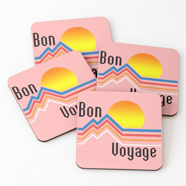 Item preview, Bon Voyage Retro Sunset Travel Design designed and sold by The secret storage room.