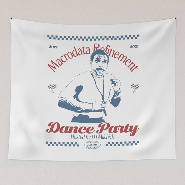 Item preview, Severance Dance Party Mr Milchick Retro Movies Cover designed and sold by VincentGoodLove.