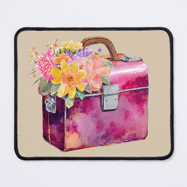 Item preview, Lunchbox Back to school colorful floral design designed and sold by tanabe.