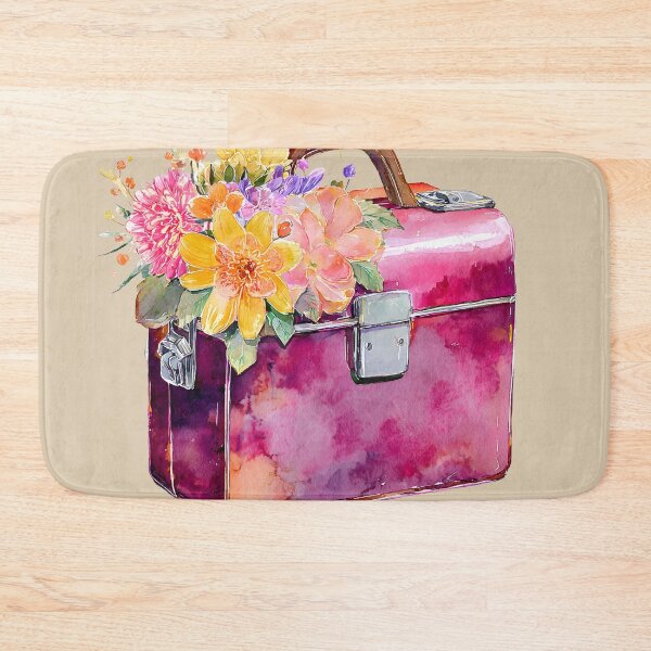 Item preview, Lunchbox Back to school colorful floral design designed and sold by tanabe.