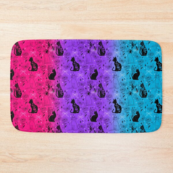 Item preview, Androgynous Pride Black Cat Witchy Magic Design designed and sold by Travelslightly.