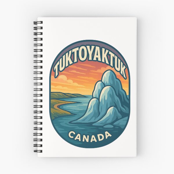 Item preview, Tuktoyaktuk Arctic Coastline – Canada Sunset Landscape designed and sold by Places On Earth.