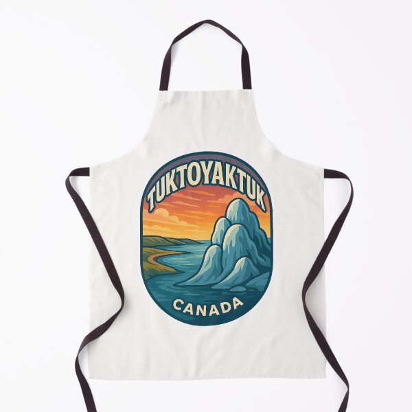 Item preview, Tuktoyaktuk Arctic Coastline – Canada Sunset Landscape designed and sold by Places On Earth.