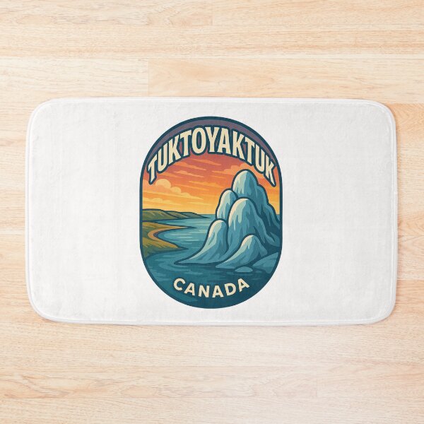 Item preview, Tuktoyaktuk Arctic Coastline – Canada Sunset Landscape designed and sold by Places On Earth.