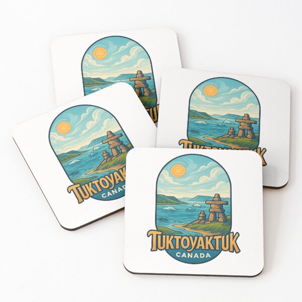 Item preview, Inuksuk by the Arctic Waters – Tuktoyaktuk Canada designed and sold by Places On Earth.